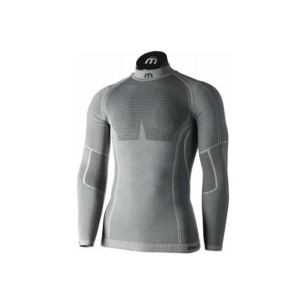 Pánské funkční triko MICO MAGLIA LUPETTO M/L MAN ODOR ZERO XT2, GRIGIO