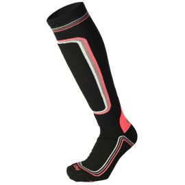 Dámské lyžařské ponožky MICO HEAVY W. PRIMALOFT WOMAN SKI SOCKS, NERO/POP STAR